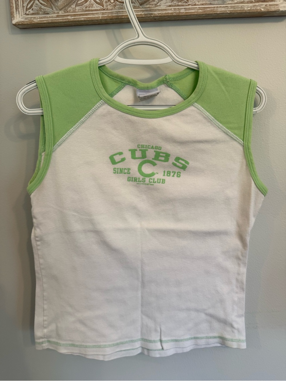 Chicago Cubs Tee - Light Green & White